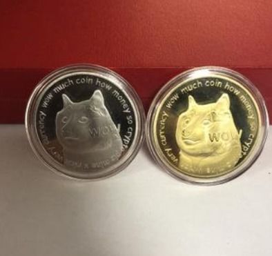A vibrant illustration of Dogecoin mining in action, showcasing the fun and community spirit behind this popular cryptocurrency
